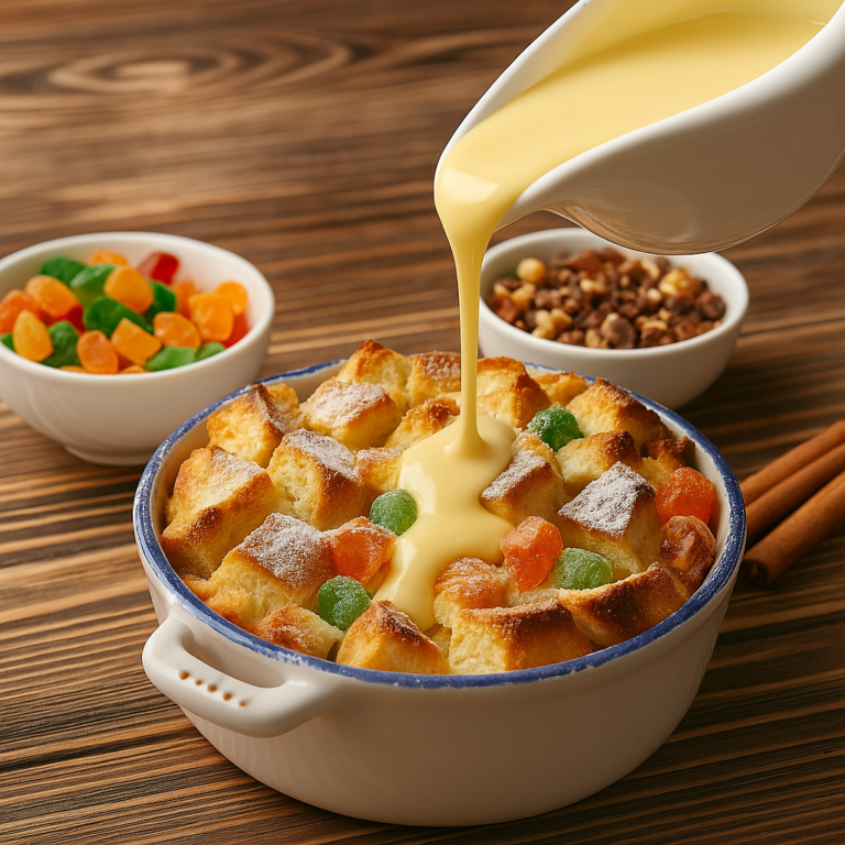 How to Make Sourdough Bread Pudding