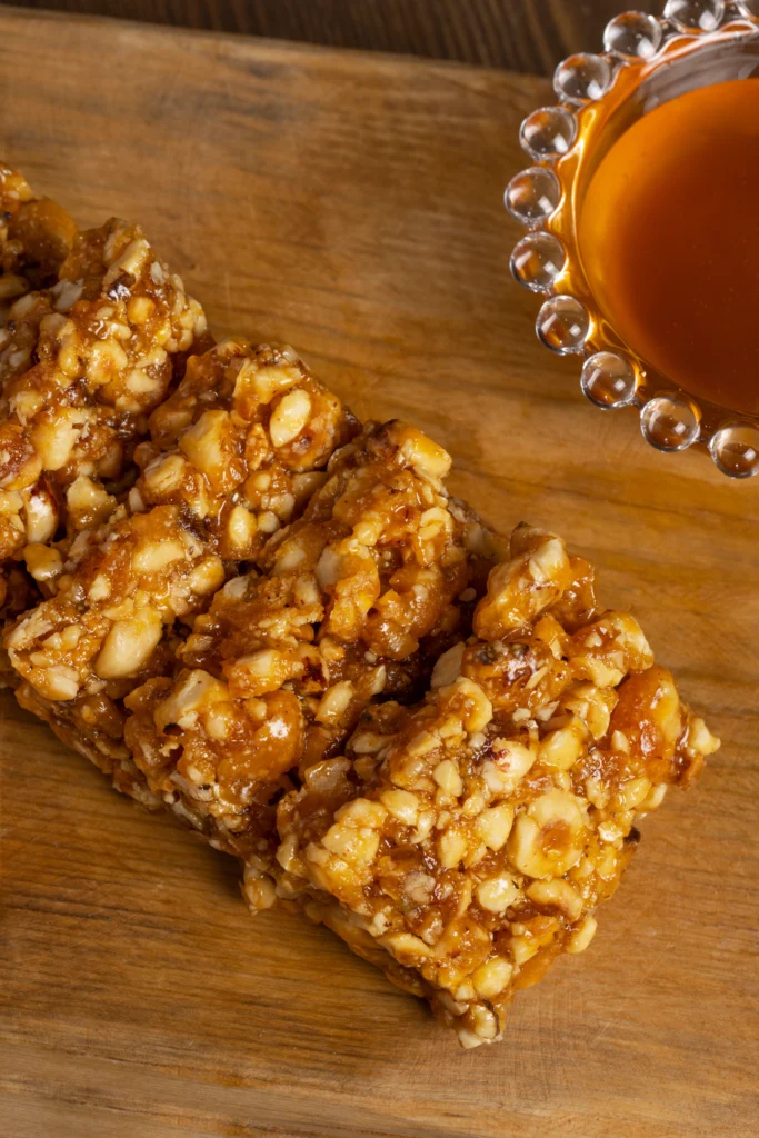 homemade Peanut candy bars