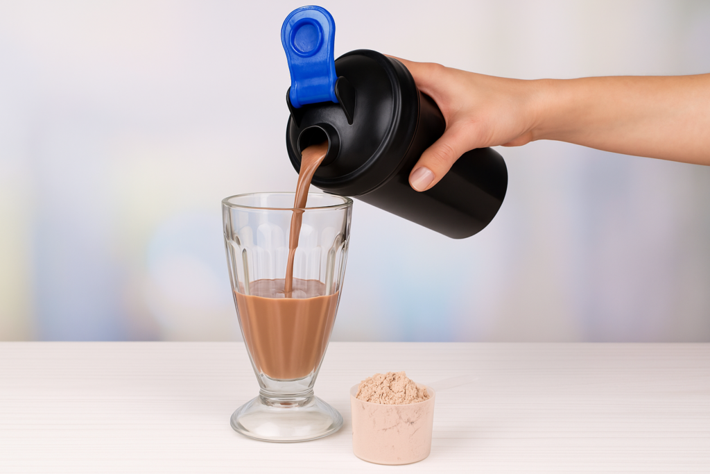 coffee protein shake
